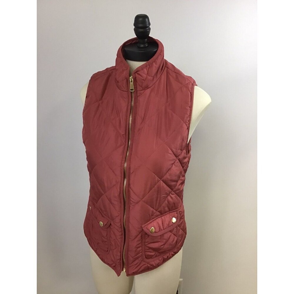 Womans Love Tree Vest Size Medium Salmon Color
